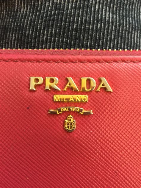 coin purse prada fake|authentic Prada.